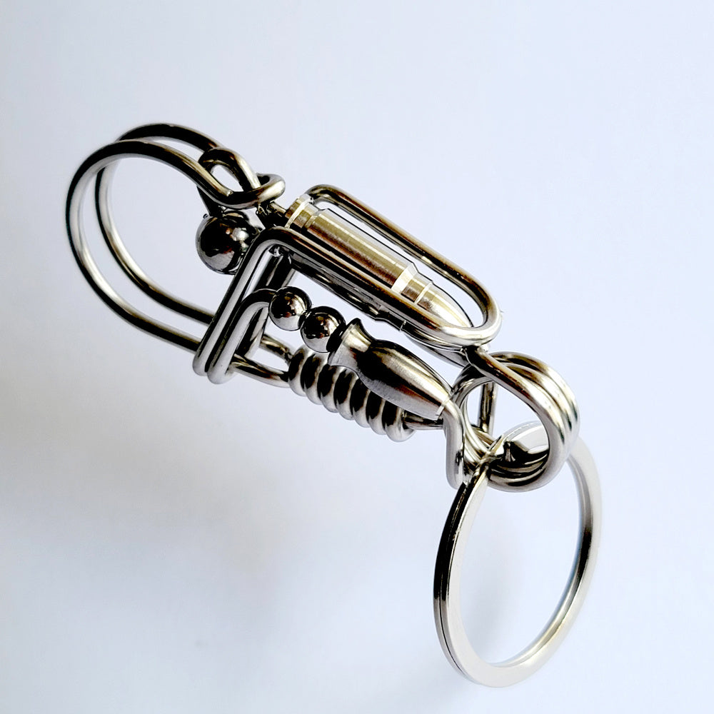 Cute Handmade wire KeyChain Gift for Men Women