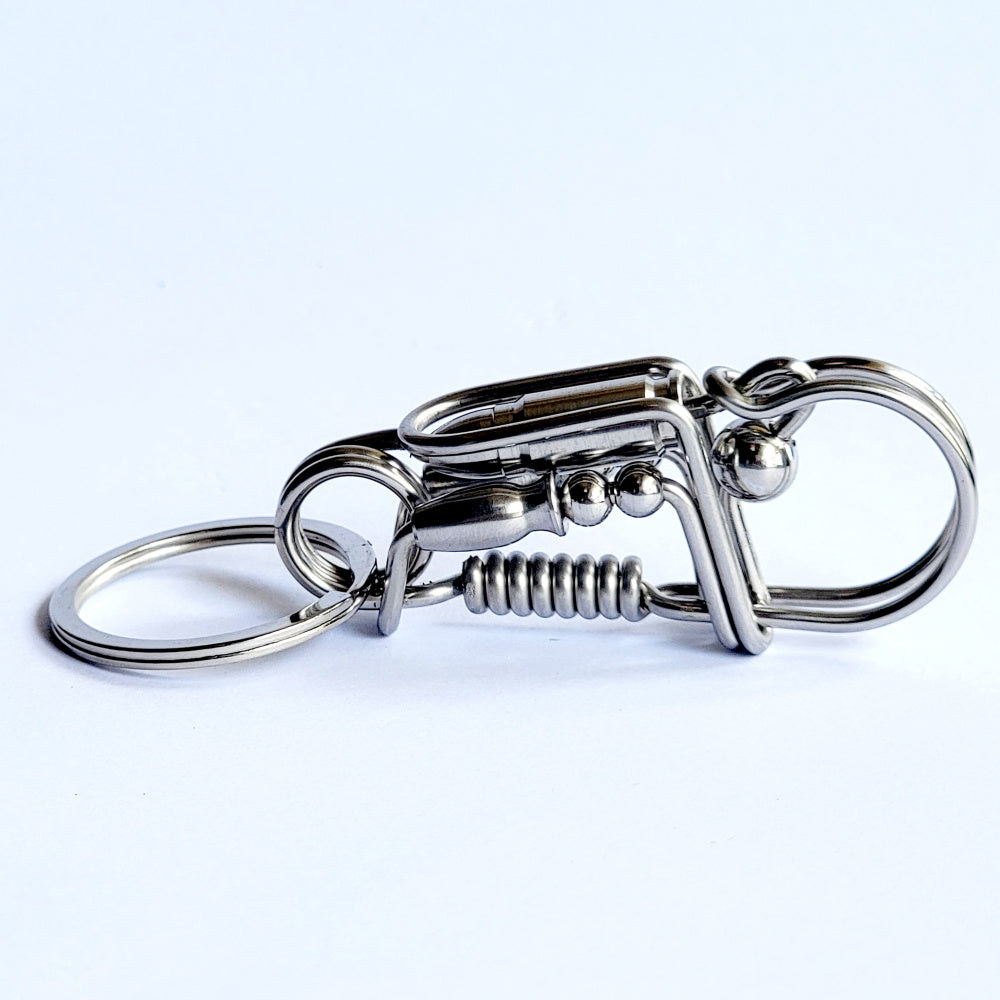 Cute Handmade wire KeyChain Gift for Men Women