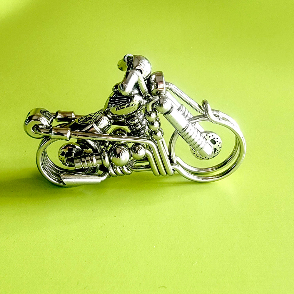 Handmade Stainless Steel Wire Wrap Keychain Hooks