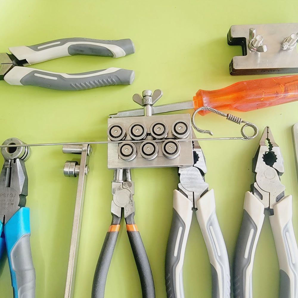 DIY wire handmade keychains making tools