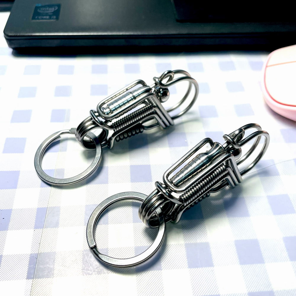 Creative Handmade Wire Keychain