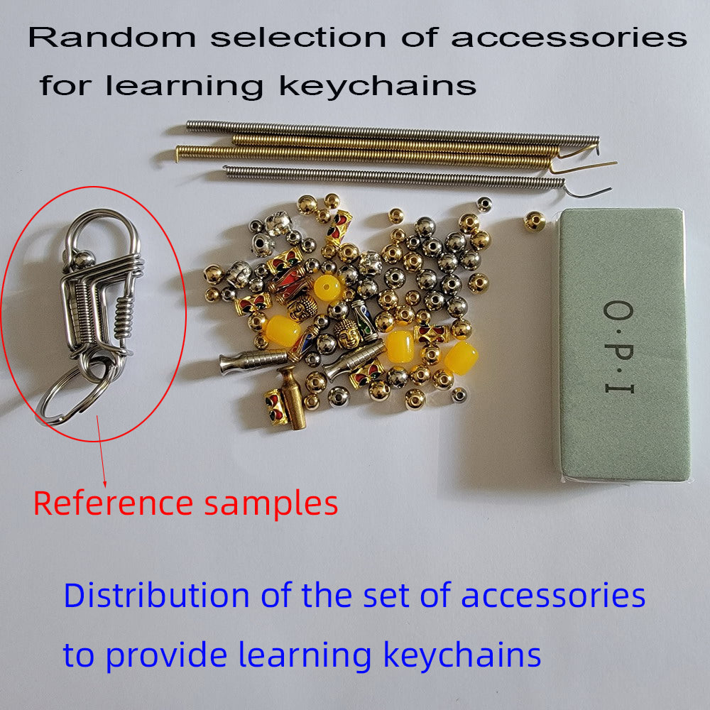 DIY wire handmade keychains making tools