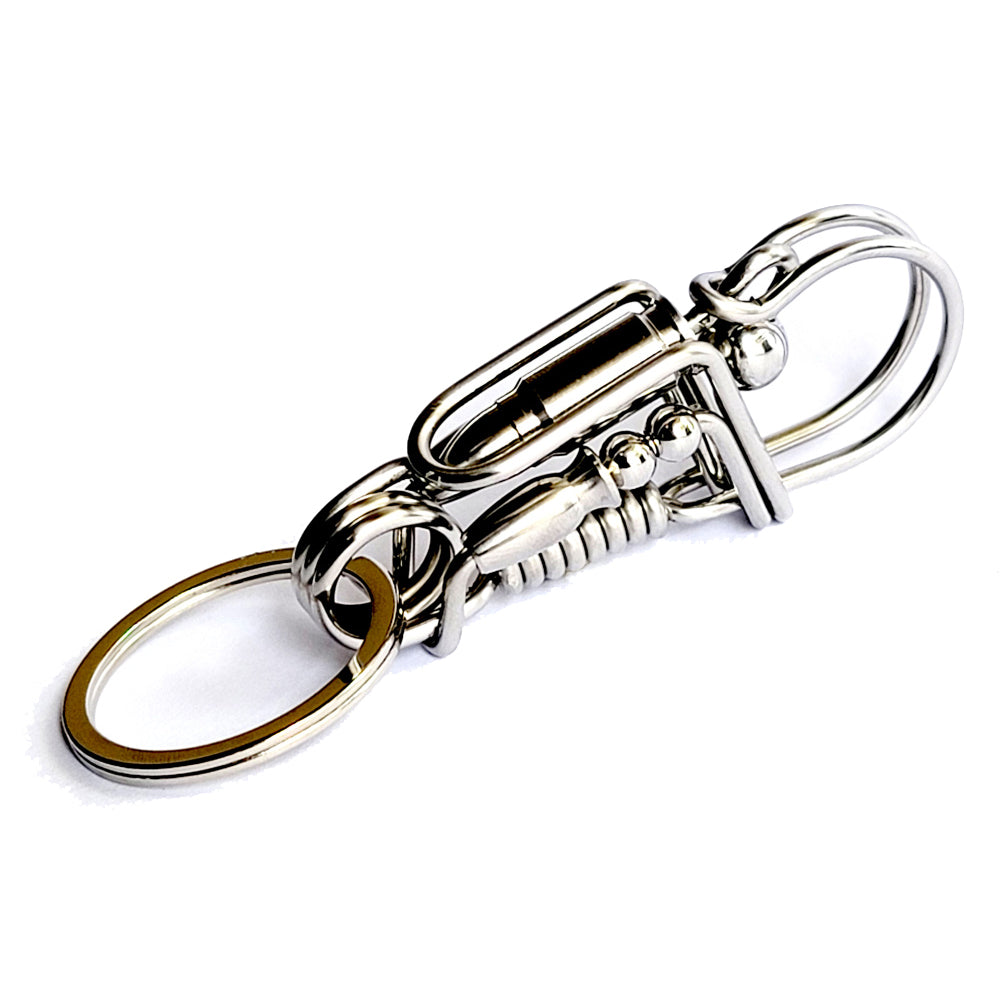Cute Handmade wire KeyChain Gift for Men Women